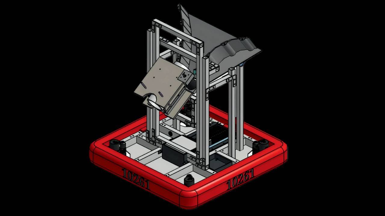 Hephaestus Robot CAD Drawing